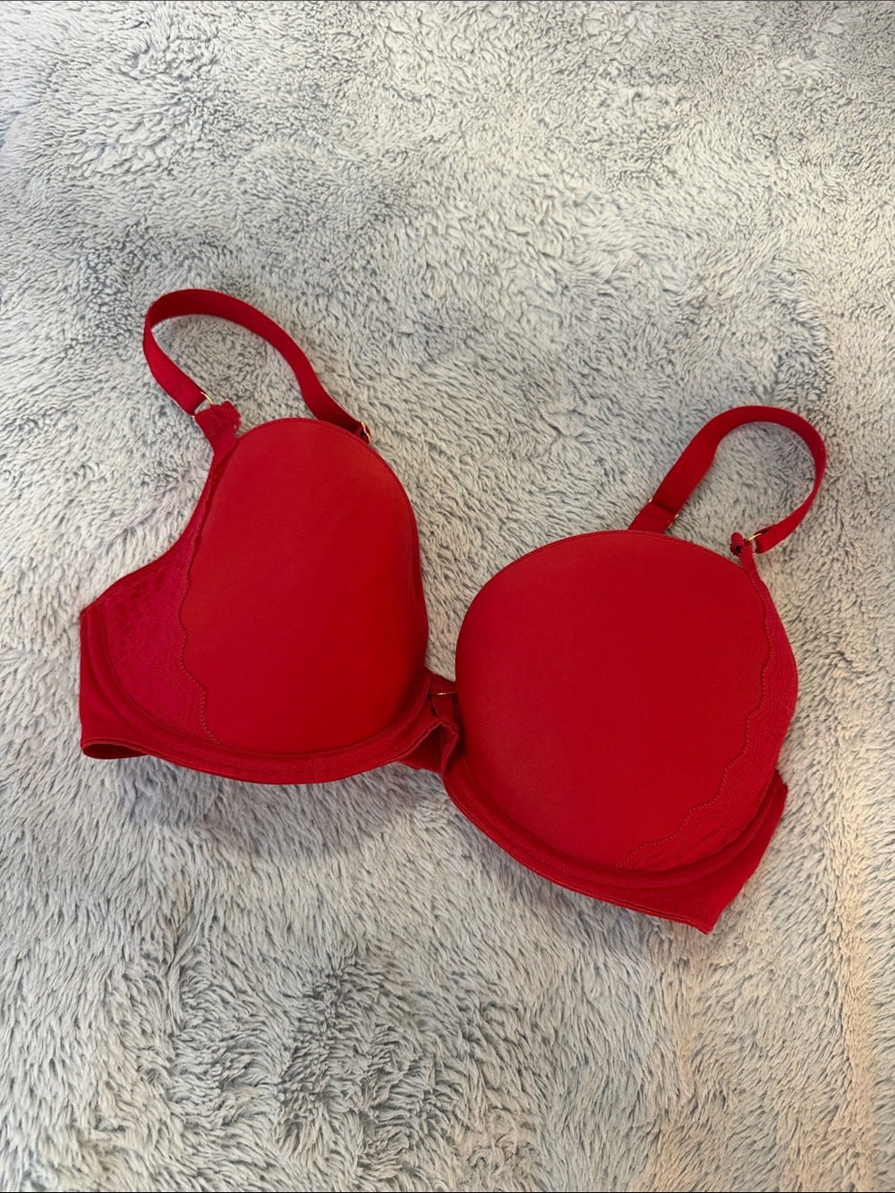 Freya Red Padded Underwire Bra